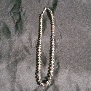 Vintage Glass Beaded Princess Necklace